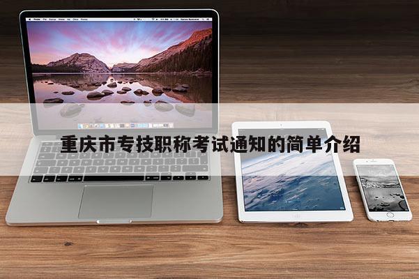 重慶市專技職稱考試通知的簡單介紹